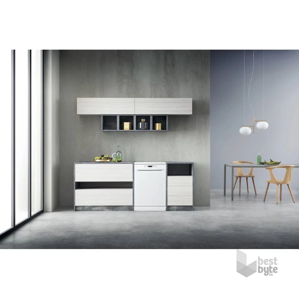 Whirlpool W2F HD624 fehér, programok száma: 9, szabadonálló, 14 terítékes mosogatógép 