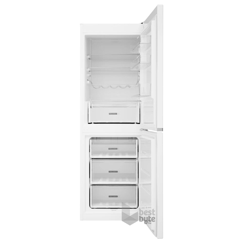 Whirlpool W5 722E W fehér, alulfagyasztós, Hűtő:197L, Fagyasztó:111L, Less. frost hűtőszekrény