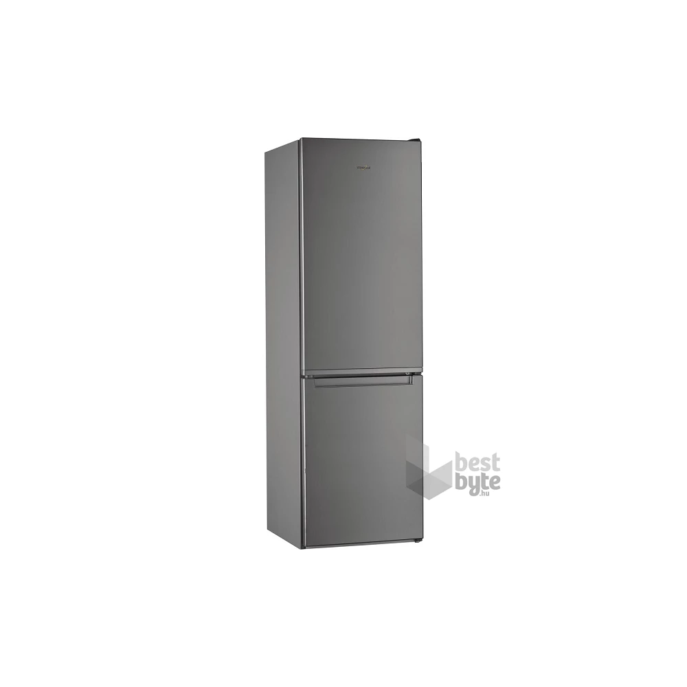 Whirlpool W5 821EOX 2 inox, alulfagyasztós, Hűtő:228L, Fagyasztó:111L, Stop frost hűtőszekrény