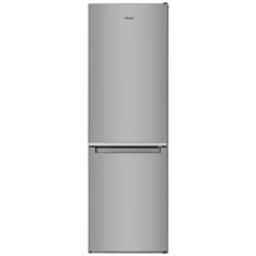 Whirlpool W5 821EOX 2 inox, alulfagyasztós, Hűtő:228L, Fagyasztó:111L, Stop frost hűtőszekrény