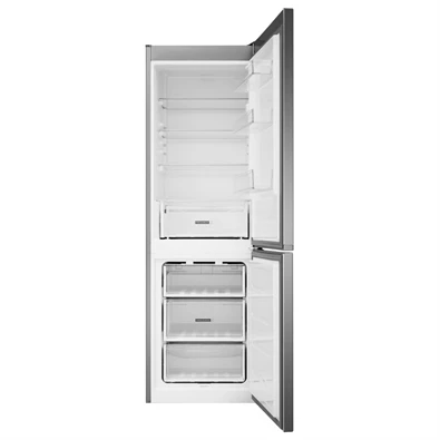Whirlpool W5 821EOX 2 inox, alulfagyasztós, Hűtő:228L, Fagyasztó:111L, Stop frost hűtőszekrény