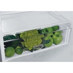 Whirlpool W5 821EOX 2 inox, alulfagyasztós, Hűtő:228L, Fagyasztó:111L, Stop frost hűtőszekrény
