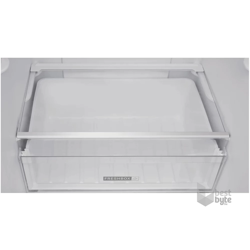 Whirlpool W5 821 EW2 fehér, alulfagyasztós, Hűtő:228L, Fagyasztó:111L, Stop frost hűtőszekrény