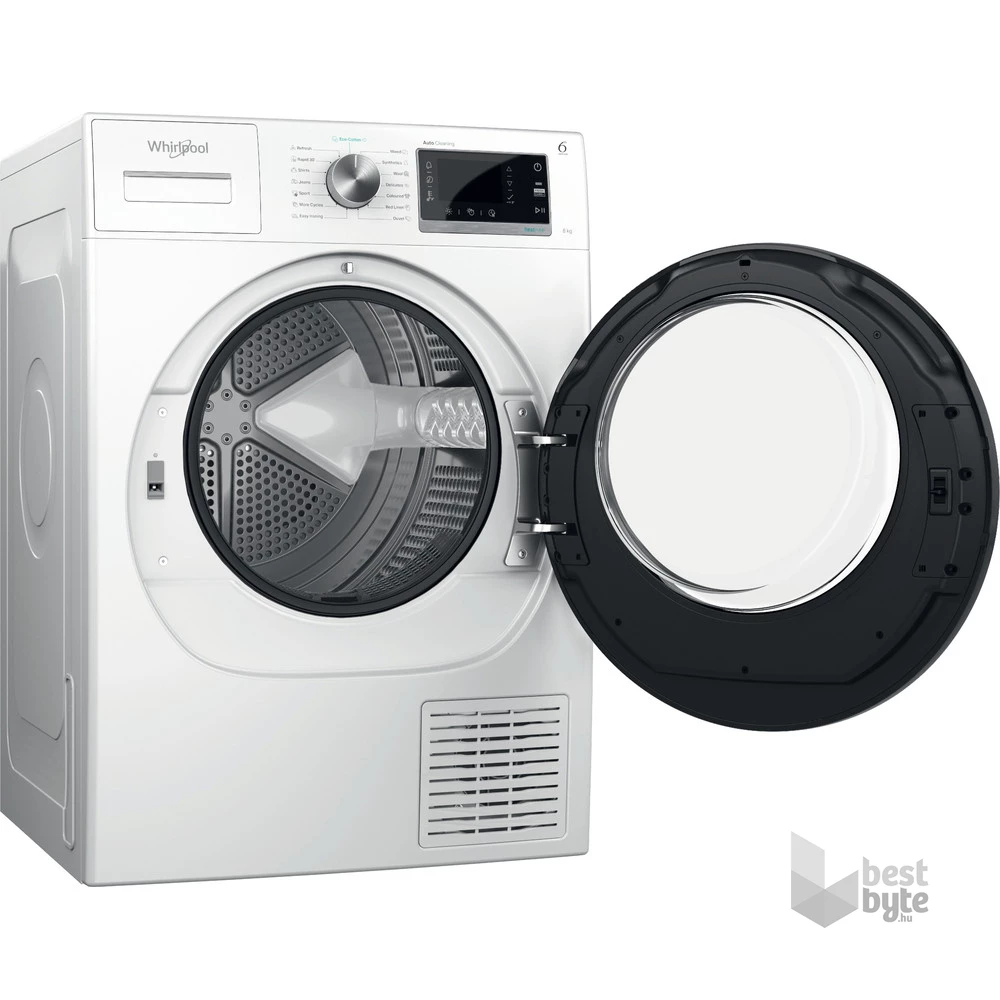 Whirlpool W6 D84WB EE fehér, 8 kg, hőszivattyús, szárítógép