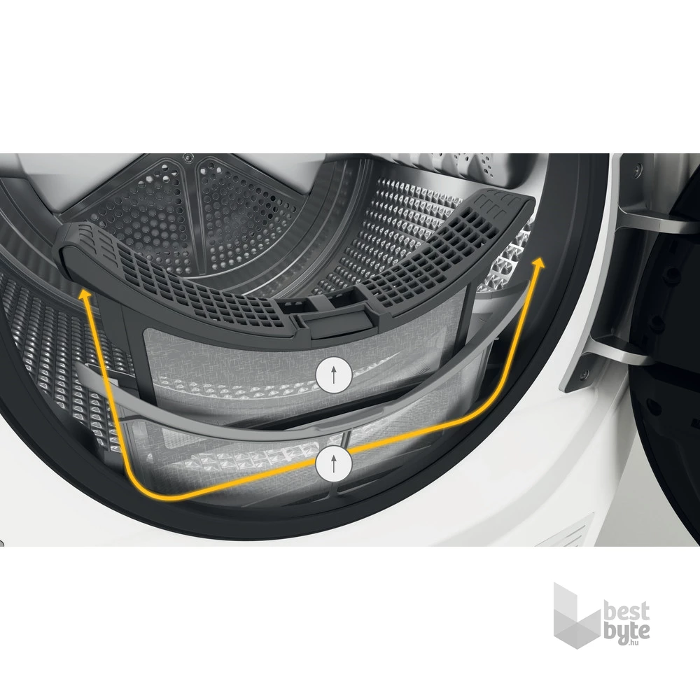 Whirlpool W6 D84WB EE fehér, 8 kg, hőszivattyús, szárítógép