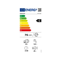 Whirlpool W7F HS41 15 terítékes mosogatógép