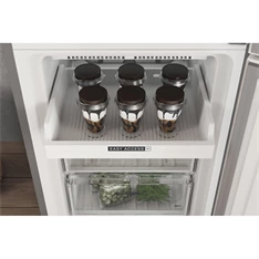Whirlpool W7X 82O OX inox alulfagyasztós hűtőszekrény