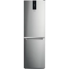 Whirlpool W7X 83T MX inox, alulfagyasztós, Hűtő:231L, Fagyasztó:104L, No frost hűtőszekrény