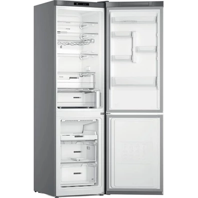 Whirlpool W7X 92I OX inox alulfagyasztós hűtőszekrény (Használt - B)