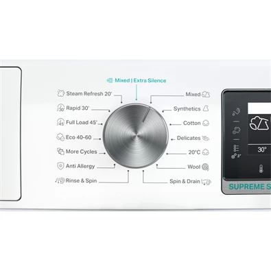 Whirlpool W7X W845WB EE fehér, elöltöltős, max.1400ford., 8 kg, mosógép