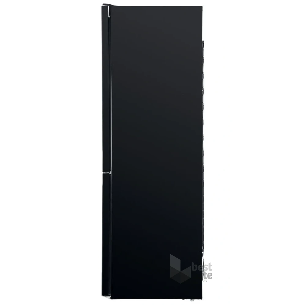 Whirlpool W7 821O K fekete, alulfagyasztós, Hűtő:239L, Fagyasztó:104L, Total No frost hűtőszekrény