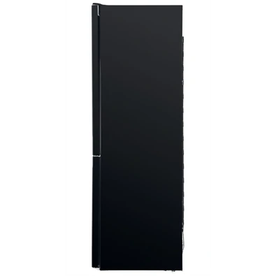 Whirlpool W7 821O K fekete, alulfagyasztós, Hűtő:239L, Fagyasztó:104L, Total No frost hűtőszekrény