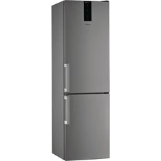 Whirlpool W7 921O OX H inox, alulfagyasztós, Hűtő:264L, Fagyasztó:104L, No frost hűtőszekrény