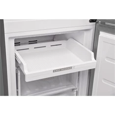Whirlpool W7 921O OX H inox, alulfagyasztós, Hűtő:264L, Fagyasztó:104L, No frost hűtőszekrény