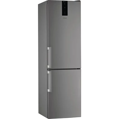 Whirlpool W7 921O OX H inox, alulfagyasztós, Hűtő:264L, Fagyasztó:104L, No frost hűtőszekrény