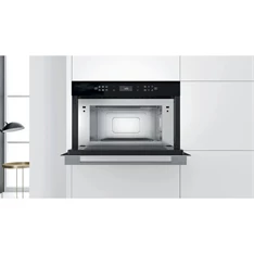 Whirlpool W7 MD440 1000W 31L inox beépíthető mikrohullámú sütő