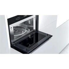 Whirlpool W7 MD440 1000W 31L inox beépíthető mikrohullámú sütő