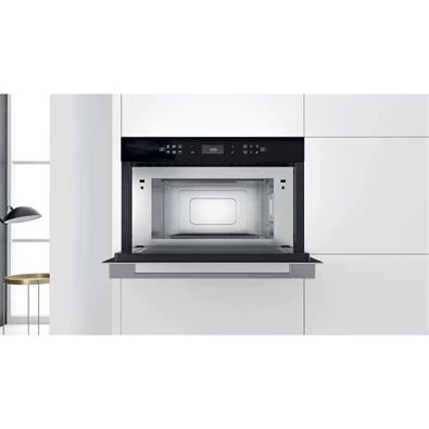 Whirlpool W7 MD440 1000W 31L inox beépíthető mikrohullámú sütő