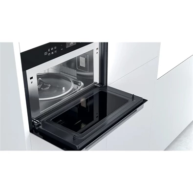 Whirlpool W7 MD440 1000W 31L inox beépíthető mikrohullámú sütő