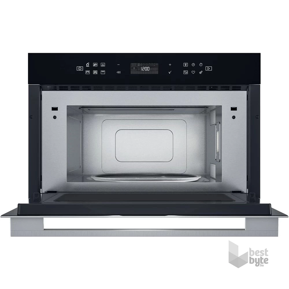 Whirlpool W7 MD440 1000W 31L inox beépíthető mikrohullámú sütő