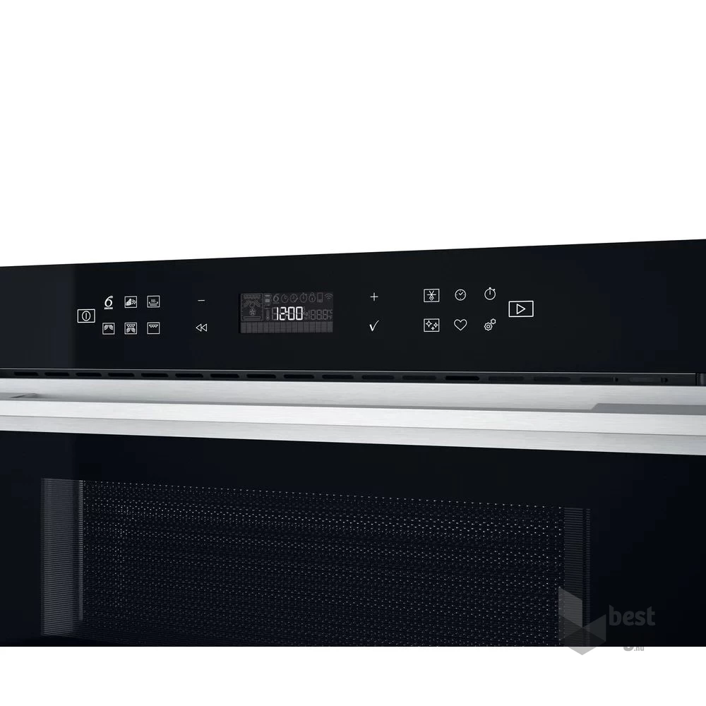 Whirlpool W7 MD440 1000W 31L inox beépíthető mikrohullámú sütő