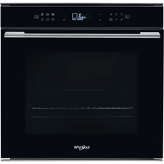 Whirlpool W7 OM4 4S1 P BL fekete, beépíthető, sütőtér: 73L, grill, légkeverés, pirolitikus, sütő