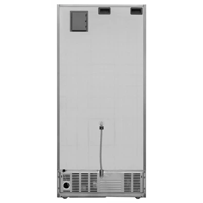 Whirlpool W84BE 72 X 2 inox, alulfagyasztós, Hűtő:407L, Fagyasztó:181L, Dual no frost hűtőszekrény