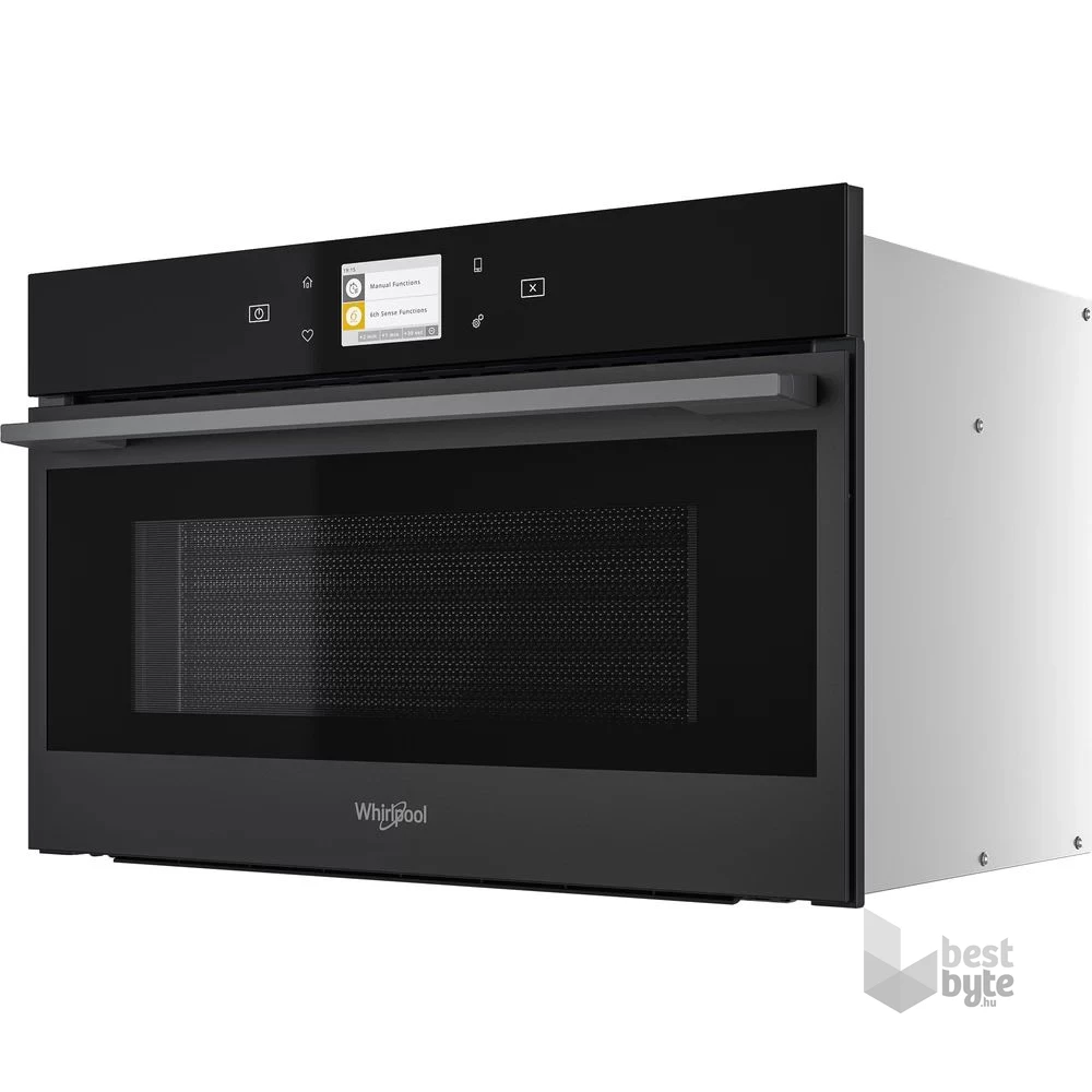 Whirlpool W9 MD260 BSS 1000W 31L fekete beépíthető mikrohullámú sütő
