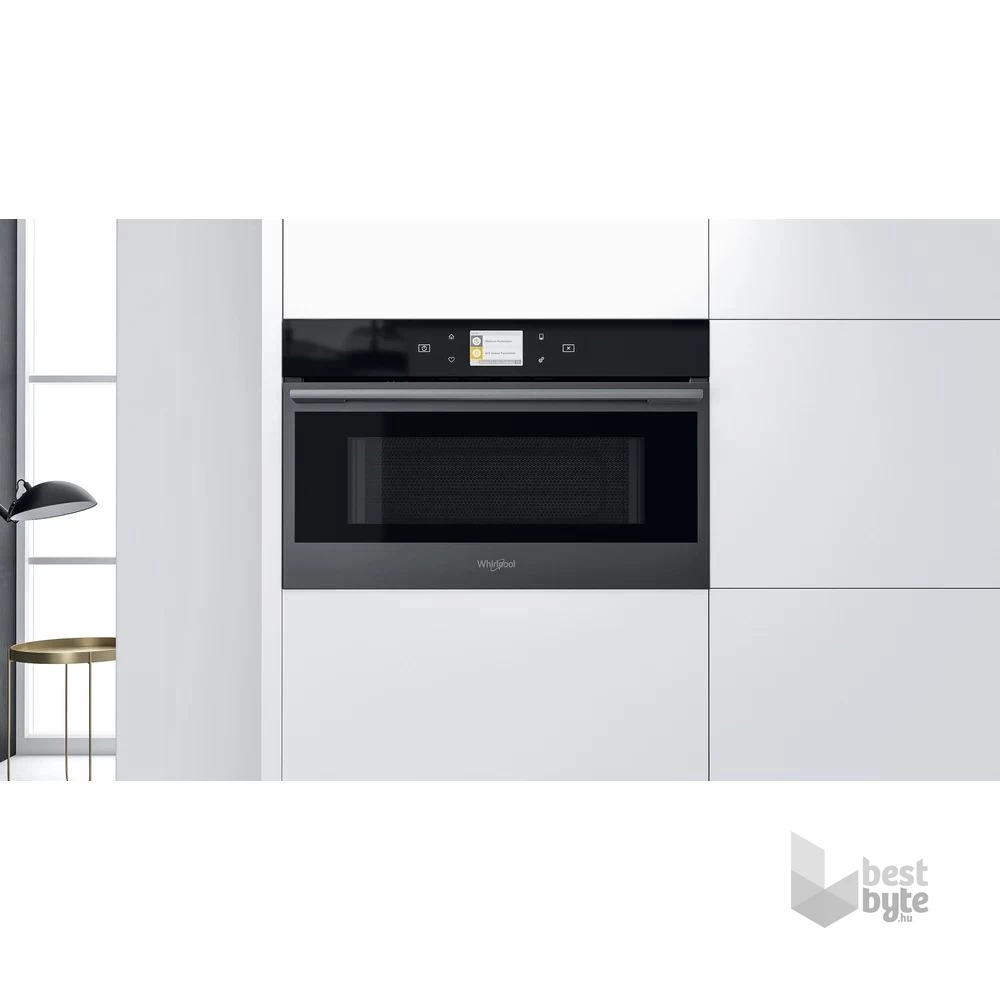 Whirlpool W9 MD260 BSS 1000W 31L fekete beépíthető mikrohullámú sütő