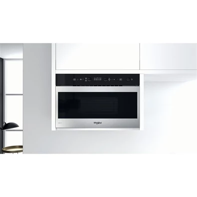 Whirlpool W9 MN840 IXL 750W 22L sötétszürke beépíthető mikrohullámú sütő