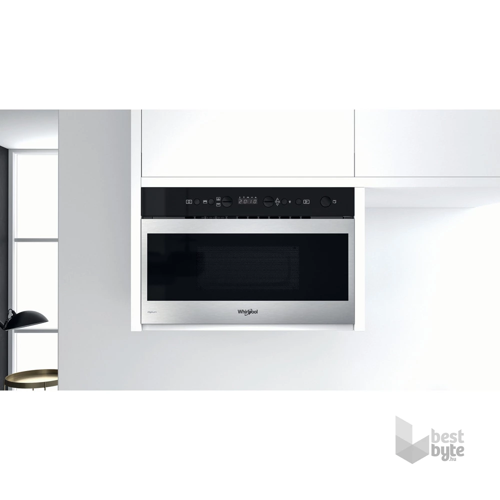 Whirlpool W9 MN840 IXL 750W 22L sötétszürke beépíthető mikrohullámú sütő