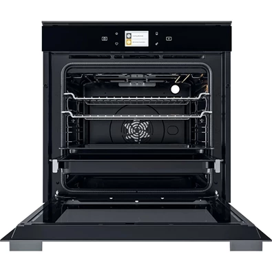 Whirlpool W9 OM2 4S1 P BSS fekete, beépíthető, sütőtér: 73L, grill, légkeverés, pirolitikus, sütő