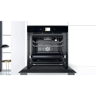 Whirlpool W9 OM2 4S1 P BSS fekete, beépíthető, sütőtér: 73L, grill, légkeverés, pirolitikus, sütő