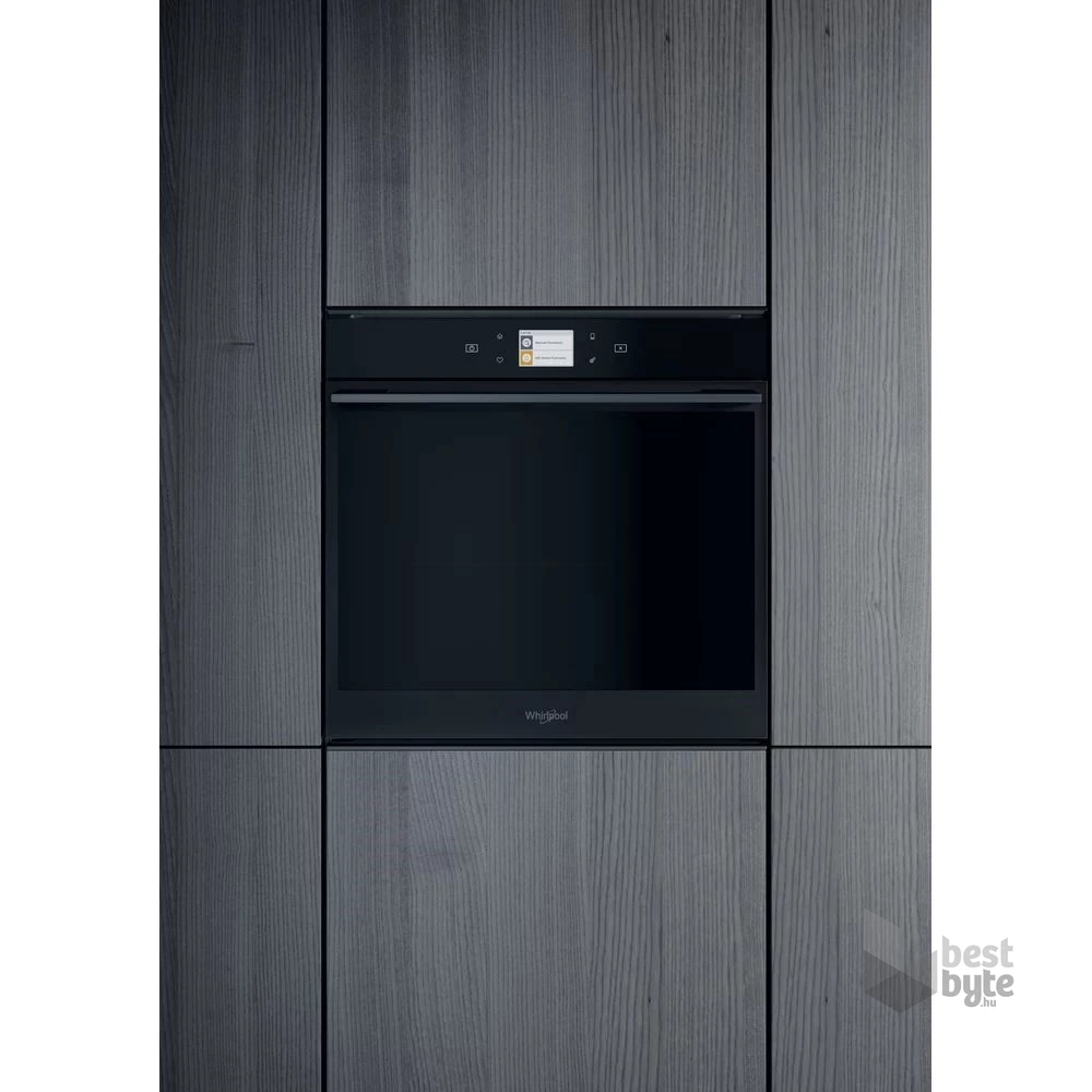 Whirlpool W9 OM2 4S1 P BSS fekete, beépíthető, sütőtér: 73L, grill, légkeverés, pirolitikus, sütő