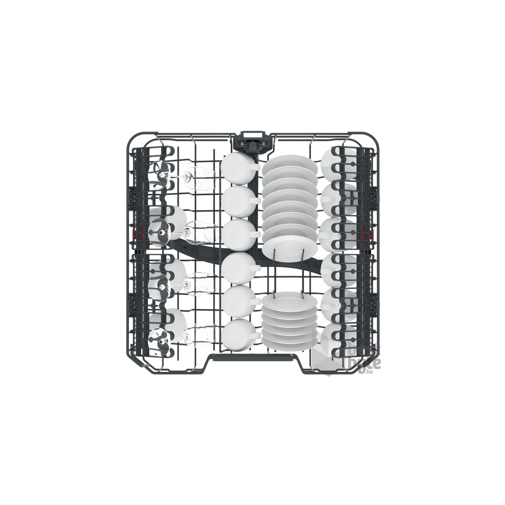 Whirlpool WBC 3C26 X programok száma: 8, beépíthető, 14 terítékes mosogatógép 