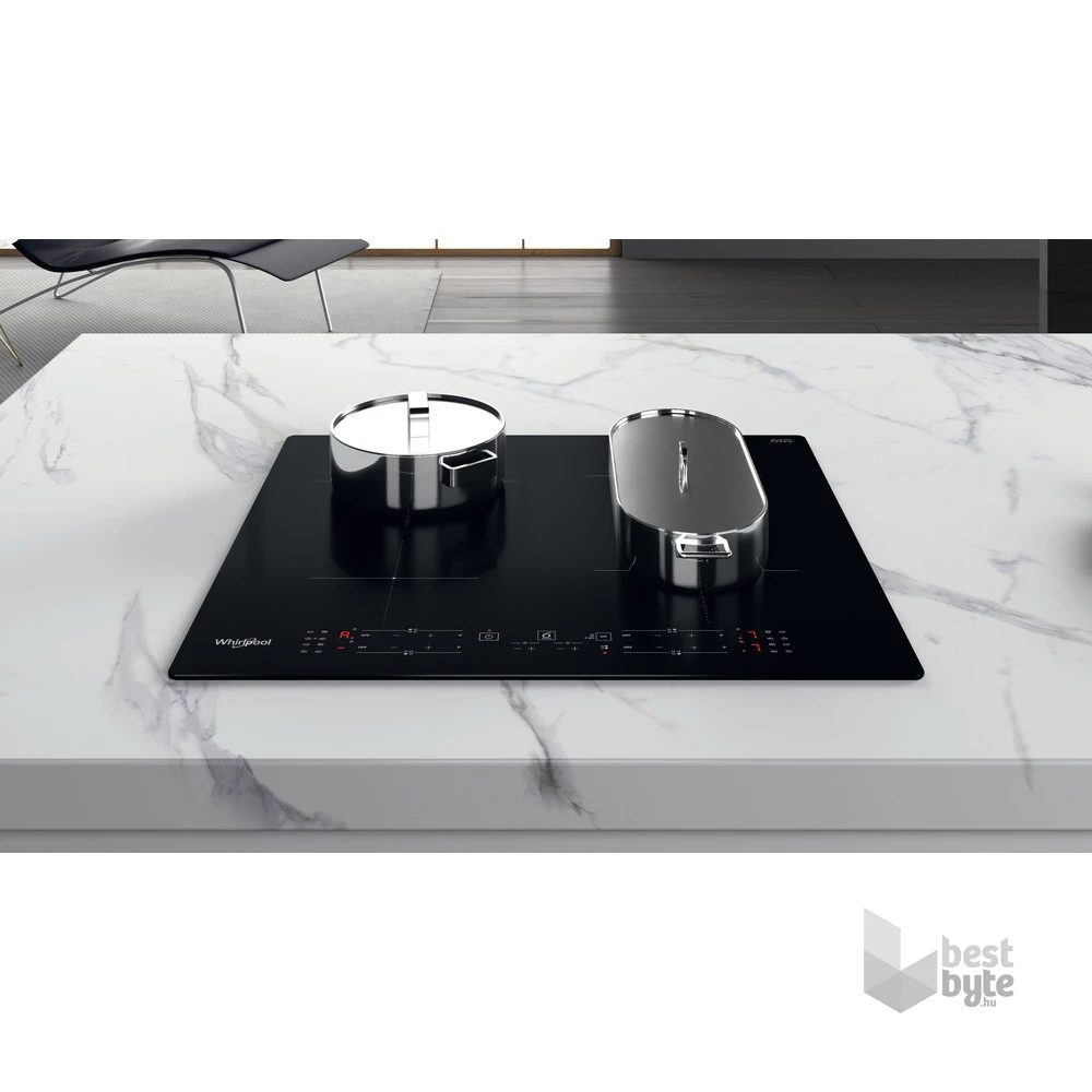 Whirlpool WB B8360 NE fekete, beépíthető, indukciós, főzőzóna: 4, beépíthető méret: 56cm, főzőlap