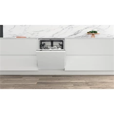 Whirlpool WCIO 3T341 PE inox, programok száma: 10, beépíthető, 14 terítékes mosogatógép 