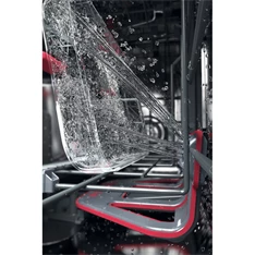 Whirlpool WCIO 3T341 PE inox, programok száma: 10, beépíthető, 14 terítékes mosogatógép 