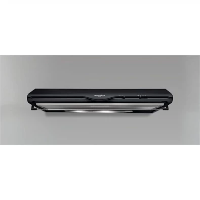 Whirlpool WCN 65 FLK fekete, beépíthető, döntött, méret:60 cm, zajszint:71 dB, páraelszívó
