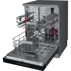 Whirlpool WFO 3O32 N P X inox, programok száma: 10, szabadonálló, 14 terítékes mosogatógép 