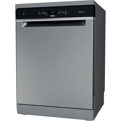 Whirlpool WFO 3O32 N P X inox, programok száma: 10, szabadonálló, 14 terítékes mosogatógép 