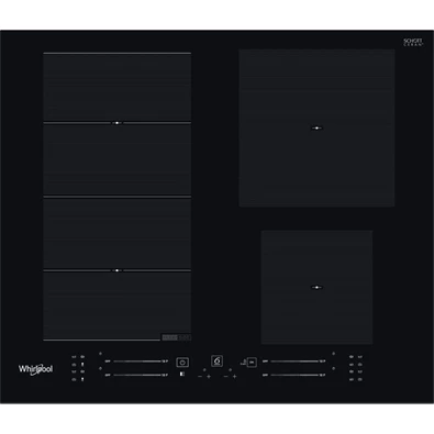 Whirlpool WF S4160 BF fekete, beépíthető, indukciós, főzőzóna: 4, beépíthető méret: 56cm, főzőlap