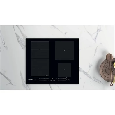 Whirlpool WF S4160 BF fekete, beépíthető, indukciós, főzőzóna: 4, beépíthető méret: 56cm, főzőlap