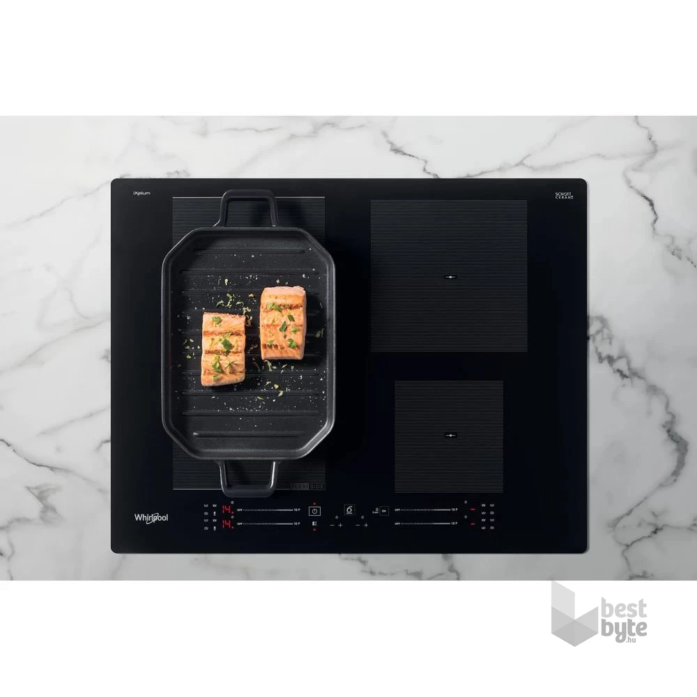 Whirlpool WF S4160 BF fekete, beépíthető, indukciós, főzőzóna: 4, beépíthető méret: 56cm, főzőlap