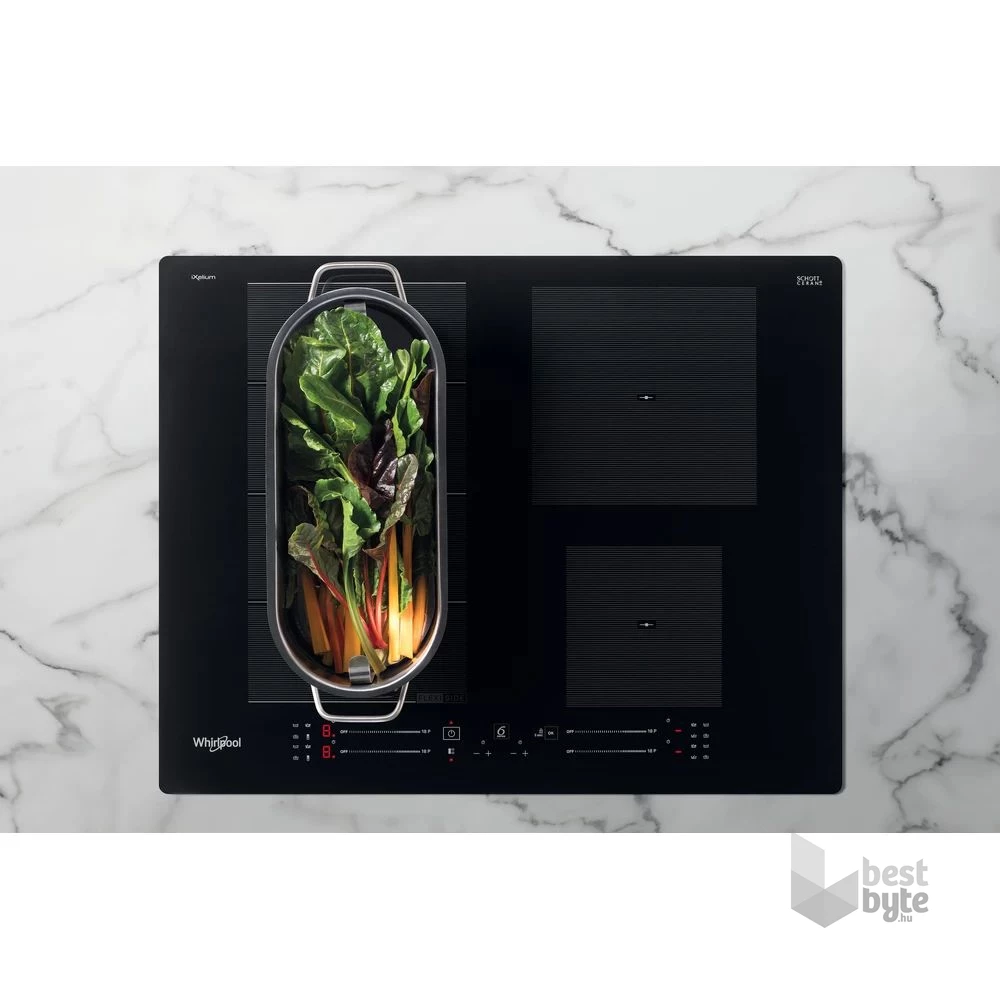 Whirlpool WF S4160 BF fekete, beépíthető, indukciós, főzőzóna: 4, beépíthető méret: 56cm, főzőlap