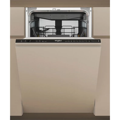 Whirlpool WH6IC11BS7LSA0 programok száma: 9, keskeny beépíthető, 11 terítékes mosogatógép 