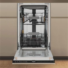 Whirlpool WH6IC11BS7LSA0 programok száma: 9, keskeny beépíthető, 11 terítékes mosogatógép 