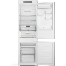Whirlpool WHC18 T322 alulfagyasztós, beépíthető, Hűtő:182L, Fagyasztó:68L, No frost hűtőszekrény