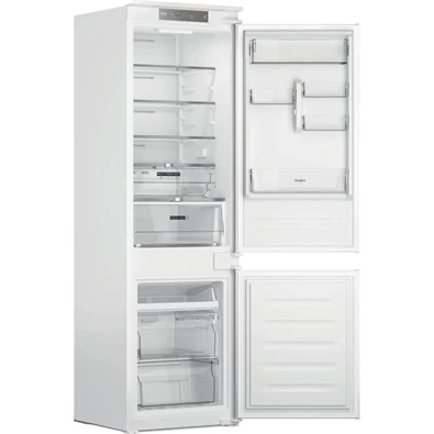 Whirlpool WHC18 T322 alulfagyasztós, beépíthető, Hűtő:182L, Fagyasztó:68L, No frost hűtőszekrény