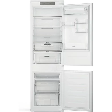 Whirlpool WHC18 T322 alulfagyasztós, beépíthető, Hűtő:182L, Fagyasztó:68L, No frost hűtőszekrény